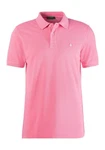 United Colors of Benetton Poloshirt mit Logo in Brusthöhe Lila/Rosa