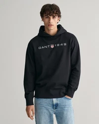 Gant Sweatshirt Hoodie PRINTED GRAPHIC HOODIE navy/dunkelrot/schwarz/wei
