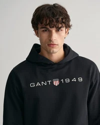 Gant Sweatshirt Hoodie PRINTED GRAPHIC HOODIE navy/dunkelrot/schwarz/wei