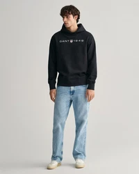 Gant Sweatshirt Hoodie PRINTED GRAPHIC HOODIE navy/dunkelrot/schwarz/wei