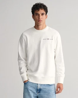 GANT Sweatshirt Printed Graphic C-Neck Sweat