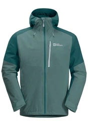 Jack Wolfskin Funktionsjacke EAGLE PEAK 2L JKT Grün/Türkis/Dunkelgrün