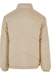 URBAN CLASSICS Herren Arrow Puffer Jacket (1-St) Beige/Khaki/Braun