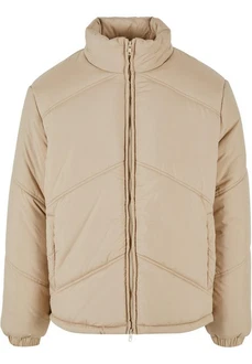 URBAN CLASSICS Herren Arrow Puffer Jacket (1-St) Beige/Khaki/Braun