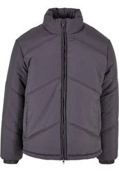 URBAN CLASSICS Herren Arrow Puffer Jacket (1-St) Dunkelgrau/Grau/Hellgrau