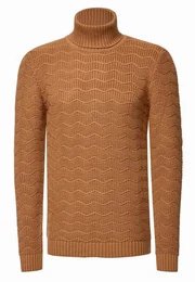 Rollkragenpullover im angesagten Design