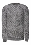 Rusty Neal Strickpullover Grau/Dunkelgrau/Hellgrau