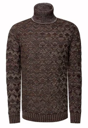 Strickpullover mit angesagtem Karo-Design