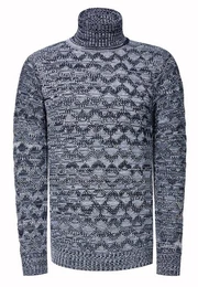 Strickpullover mit angesagtem Karo-Design