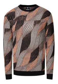 Rusty Neal Strickpullover Braun/Beige/Grau/Gelb/Orange/Mischfarben/Rosa Rusty Neal Strickpullover Braun/Beige/Grau/Gelb/Orange/Mischfarben/Rosa