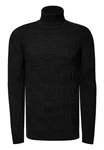 Rusty Neal Rollkragenpullover Schwarz