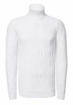 Rusty Neal Rollkragenpullover Weiß/Creme