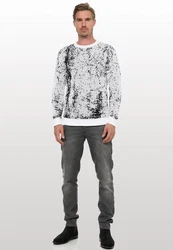 Rusty Neal Strickpullover zweifarbig