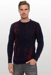 Rusty Neal Strickpullover zweifarbig