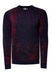 Rusty Neal Strickpullover zweifarbig