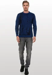 Rusty Neal Strickpullover zweifarbig