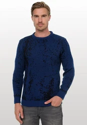 Rusty Neal Strickpullover zweifarbig