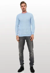 Rusty Neal Strickpullover Hellblau