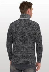Rusty Neal Rollkragenpullover Dunkelgrau/Schwarz/Grau/Dunkelblau/Hellgrau