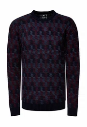 Strickpullover mit schner Musterung