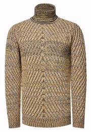 Strickpullover im angesagten Kontrast-Design