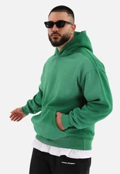 COFI Casuals Hoodie Spray Basic Oversized Hoodie Grün/Hellgrün