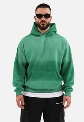 COFI Casuals Hoodie Spray Basic Oversized Hoodie Grün/Hellgrün