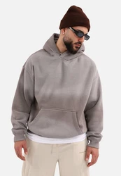COFI Casuals Hoodie Spray Basic Oversized Hoodie Hellgrau/Grau/Beige/Braun/Gelb