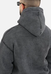 COFI Casuals Hoodie Basic Oversized Hoodie Premium Herren Dunkelgrau/Hellgrau/Grau