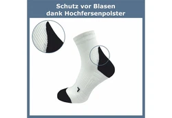 GAWILO Laufsocken mit Kompression (5 Paar) bunt/schwarz/weiß