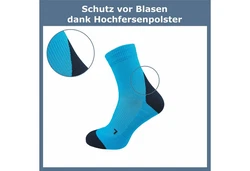 GAWILO Laufsocken mit Kompression (5 Paar) bunt/schwarz/weiß