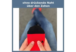GAWILO Laufsocken mit Kompression (5 Paar) bunt/schwarz/weiß