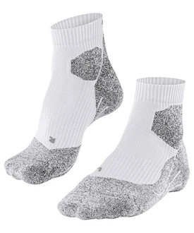 FALKE Laufsocken RU Trail Weiß/Grau/Silber