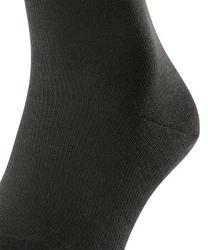 FALKE Kniestrümpfe Energizing Cotton Schwarz/Grau/Dunkelgrau