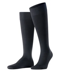 FALKE Kniestrümpfe Energizing Cotton Schwarz/Blau/Dunkelblau