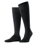 FALKE Kniestrümpfe Energizing Cotton Schwarz