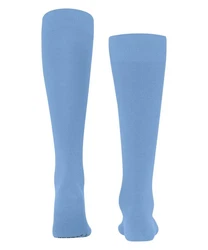 FALKE Kniestrümpfe Energizing Wool Blau/Hellblau