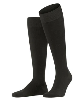 FALKE Kniestrümpfe Energizing Wool Schwarz