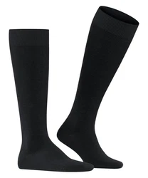 FALKE Kniestrümpfe Energizing Wool Schwarz