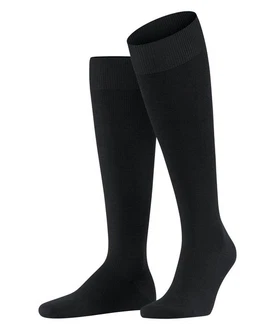 FALKE Kniestrümpfe Energizing Wool Schwarz