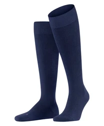 FALKE Kniestrümpfe Energizing Wool Dunkelblau/Blau