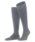 FALKE Kniestrümpfe Energizing Wool Dunkelgrau/Grau/Dunkelblau