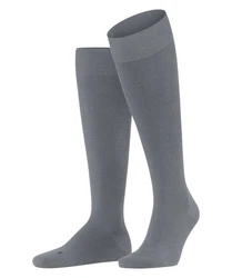 FALKE Kniestrümpfe Energizing Wool Dunkelgrau/Grau/Dunkelblau