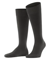 FALKE Kniestrümpfe Ultra Energizing Schwarz/Dunkelgrau/Grau