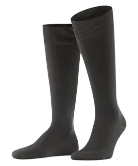 FALKE Kniestrümpfe Ultra Energizing Schwarz/Dunkelgrau/Grau