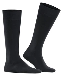 FALKE Kniestrümpfe Ultra Energizing Schwarz/Dunkelblau