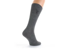 Hirschthal Businesssocken Herren Business Socken Freizeitsocken Basicsocken Dunkelgrau/Grau