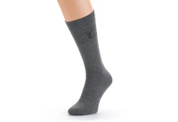 Hirschthal Businesssocken Herren Business Socken Freizeitsocken Basicsocken Dunkelgrau/Grau