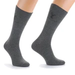 Hirschthal Businesssocken Herren Business Socken Freizeitsocken Basicsocken Dunkelgrau/Grau