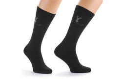 Hirschthal Businesssocken Herren Business Socken Freizeitsocken Basicsocken Schwarz